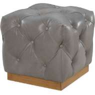 Picture of L9679-00 LEATHER OTTOMAN