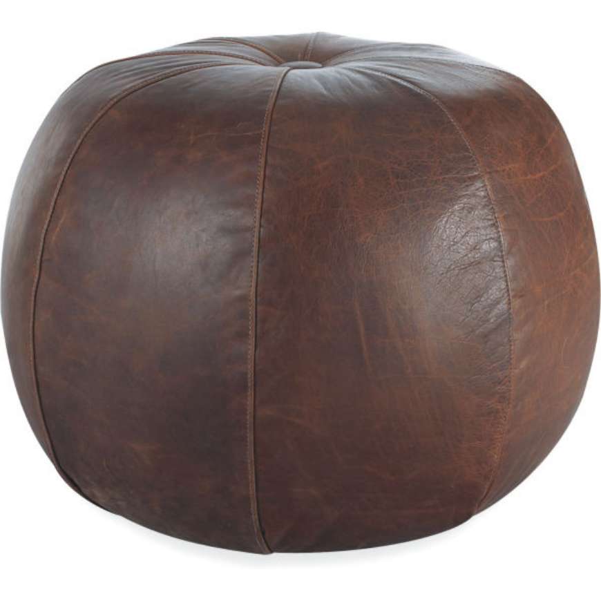 Picture of L9319-10 LEATHER OTTOMAN