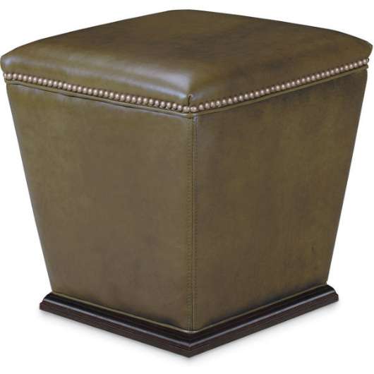 Picture of L9308-00 LEATHER BONGO OTTOMAN