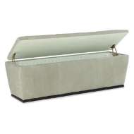 Picture of L9303-40 LEATHER STORAGE BENCH