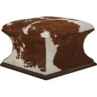 Picture of L9201-00 LEATHER OTTOMAN