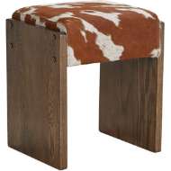 Picture of L9198-00 LEATHER STOOL