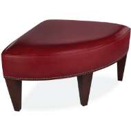 Picture of L9090-00 LEATHER WEDGE OTTOMAN