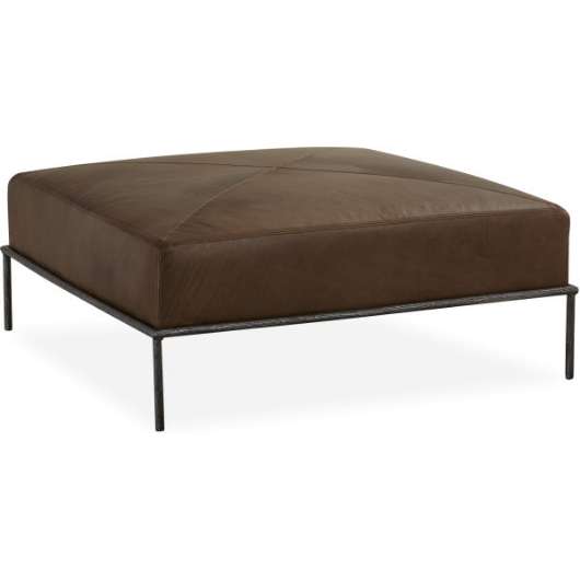 Picture of L9059-90 LEATHER COCKTAIL OTTOMAN