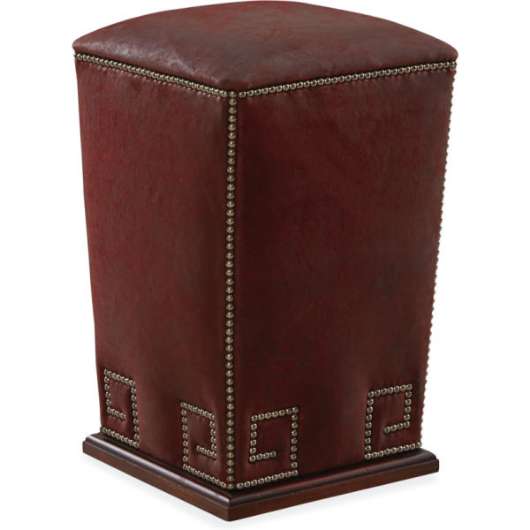 Picture of L9045-10 LEATHER BONGO OTTOMAN