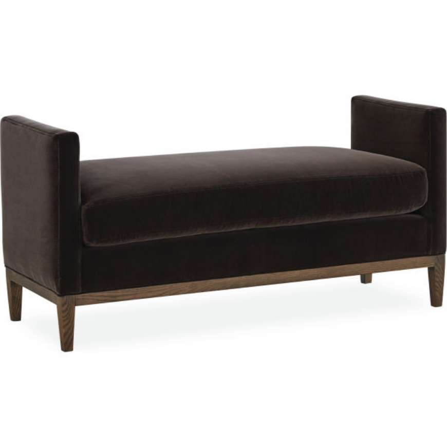 Picture of L3583-89 LEATHER END OF BED BENCH