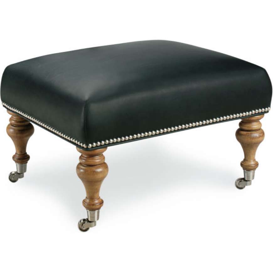 Picture of L1442-00 LEATHER OTTOMAN