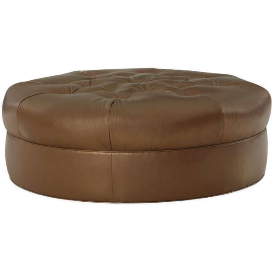 Picture of L1234-00 LEATHER OTTOMAN