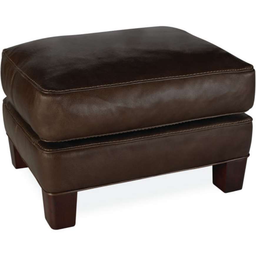 Picture of L1017-00 LEATHER OTTOMAN