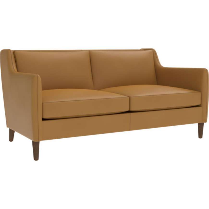 Picture of L3303-02 LEATHER LOVESEAT