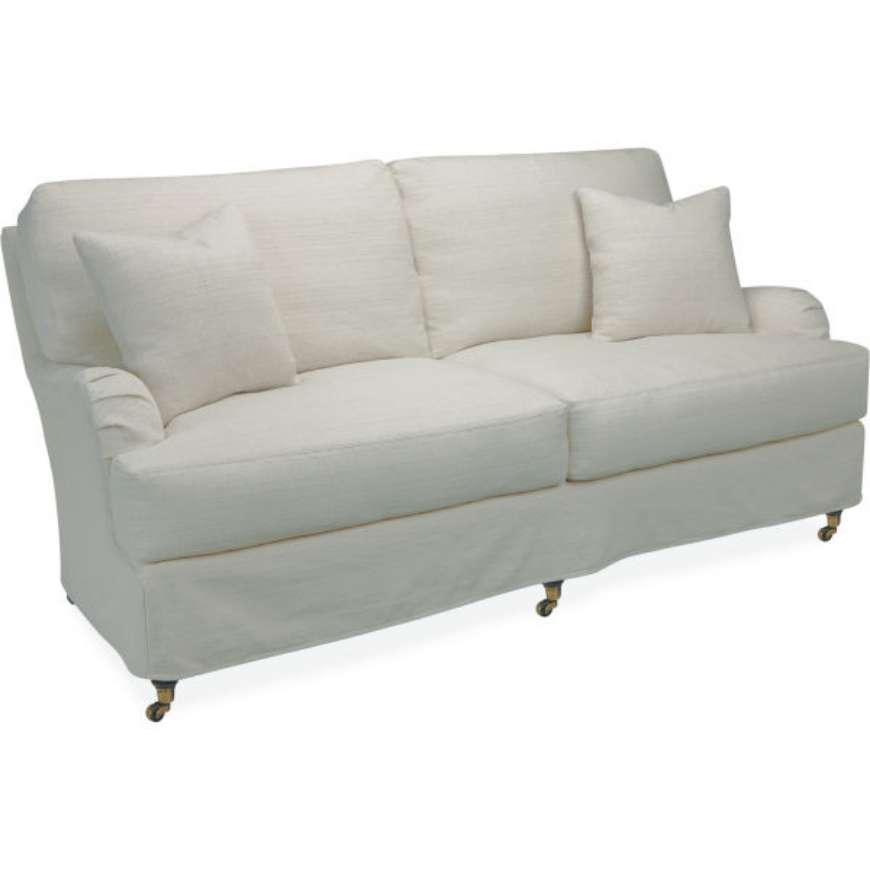 Picture of C3452-11 SLIPCOVERED APARTMENT SOFA