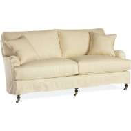 Picture of C3452-11 SLIPCOVERED APARTMENT SOFA