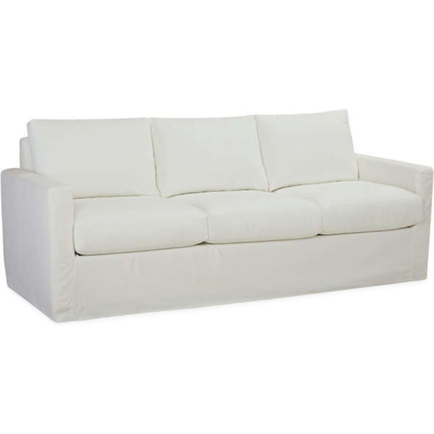 Picture of C034TB SLIPCOVERED ULTIMATE CONVERTIBLE SOFA - TRACK ARM