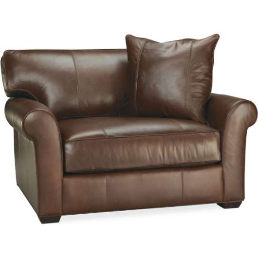 Picture of L7117-16 LEATHER CHAIR-AND-A-HALF