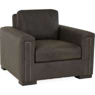 Picture of L7057-01 LEATHER CHAIR