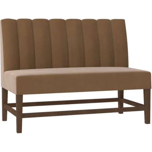 Picture of L7863-09 LEATHER ARMLESS LOVESEAT