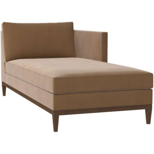 Picture of L3585-85RF LEATHER ONE ARM CHAISE