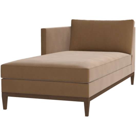 Picture of L3585-85LF LEATHER ONE ARM CHAISE