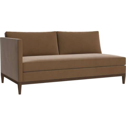 Picture of L3585-19LF LEATHER ONE ARM LOVESEAT