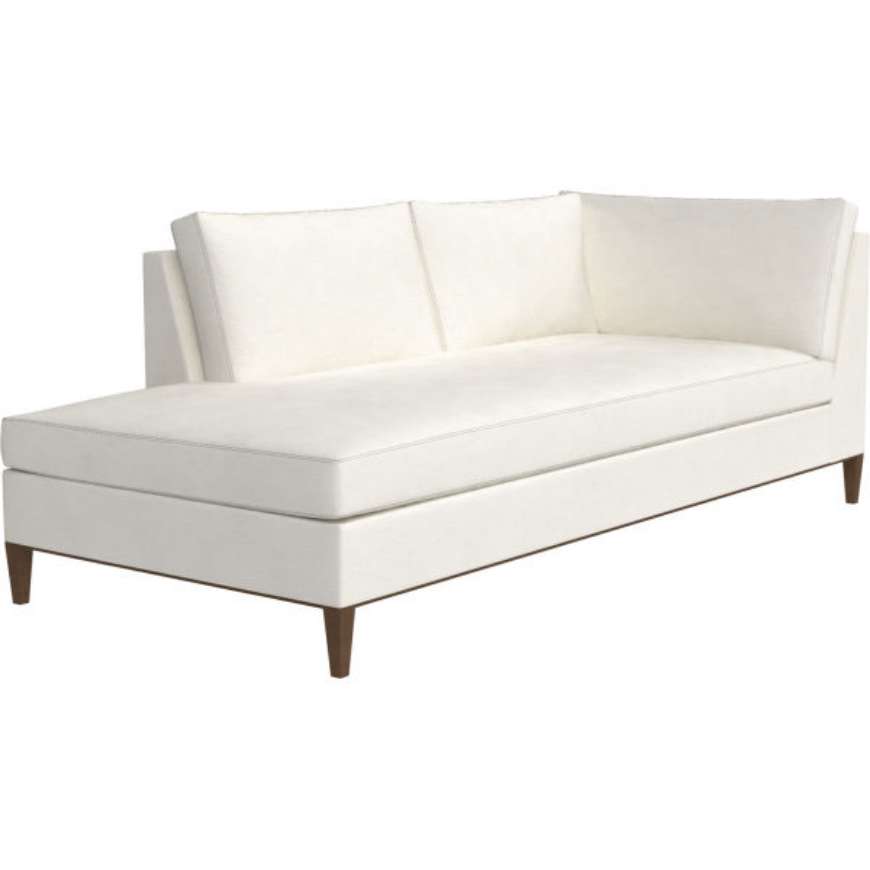 Picture of C3585-83LF SLIPCOVERED BUMPER CHAISE