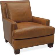 Picture of L3722-01 LEATHER CHAIR