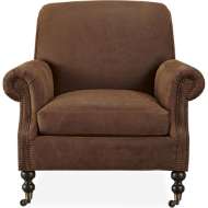 Picture of L3153-01 LEATHER CHAIR