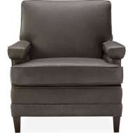 Picture of L2432-01 LEATHER CHAIR