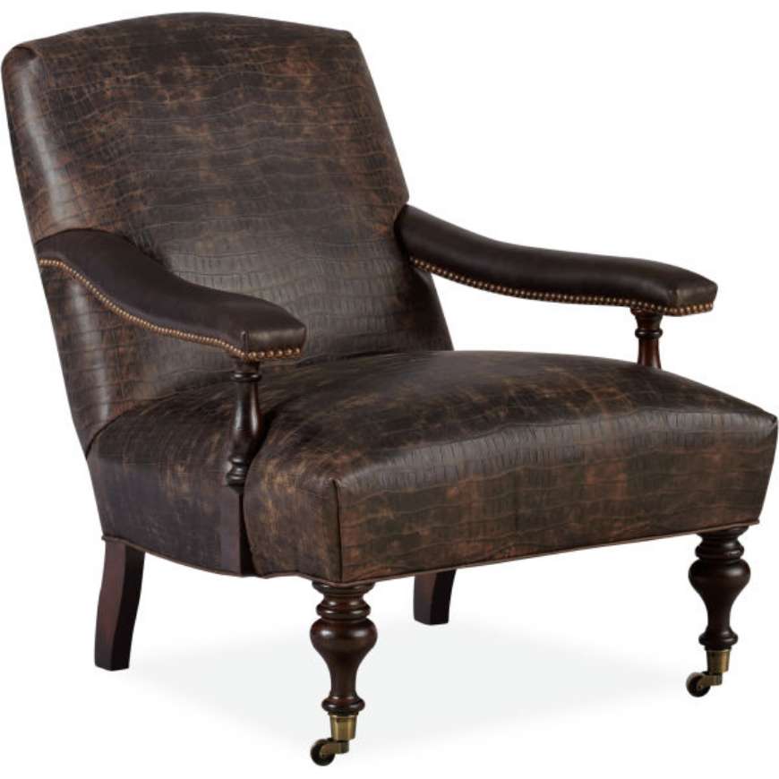 Picture of L1542-01 LEATHER CHAIR