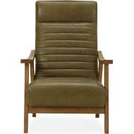 Picture of L1468-01 LEATHER CHAIR