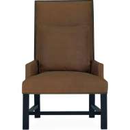 Picture of L1687-01 LEATHER WEBBED BACK CHAIR