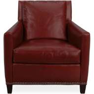 Picture of L1296-01 LEATHER CHAIR