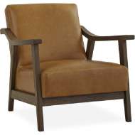 Picture of L1268-01 LEATHER CHAIR