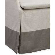 Picture of C5203-41C SLIPCOVERED HIGH BACK CAMPAIGN CHAIR