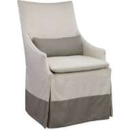 Picture of C5203-41C SLIPCOVERED HIGH BACK CAMPAIGN CHAIR