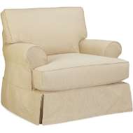 Picture of C7117-01 SLIPCOVERED CHAIR