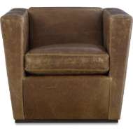 Picture of L6709-01SW LEATHER SWIVEL CHAIR