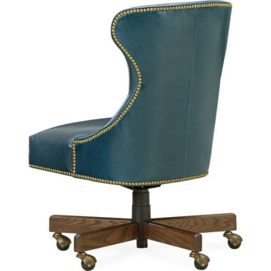 Picture of L5663-01DC LEATHER DESK CHAIR