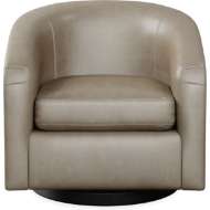 Picture of L5537-01SW LEATHER SWIVEL CHAIR