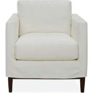 Picture of C3583-01 SLIPCOVERED CHAIR