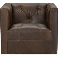 Picture of L3992-01SW LEATHER SWIVEL CHAIR