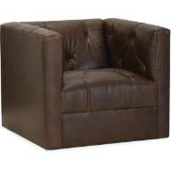 Picture of L3992-01SW LEATHER SWIVEL CHAIR