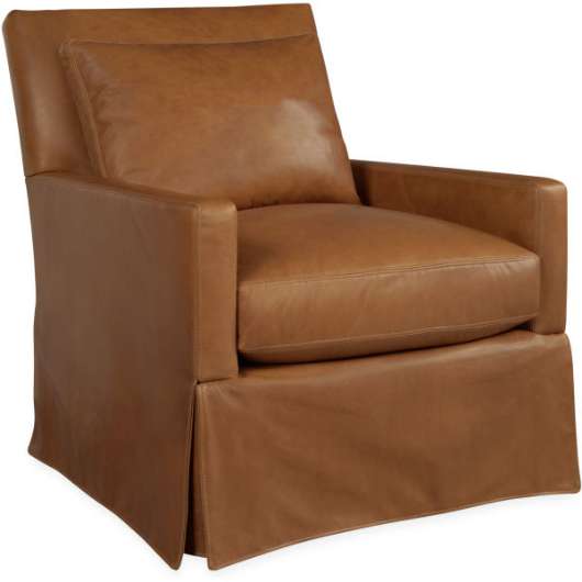 Picture of L3907-01SW LEATHER SWIVEL CHAIR