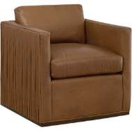 Picture of L3683-01SW LEATHER SWIVEL CHAIR