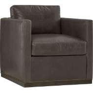 Picture of L3583-01SW LEATHER SWIVEL CHAIR