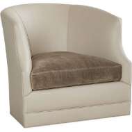 Picture of L3009-01SW LEATHER SWIVEL CHAIR