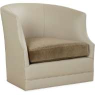 Picture of L3009-01SW LEATHER SWIVEL CHAIR