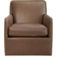 Picture of L1908-01SW LEATHER SWIVEL CHAIR