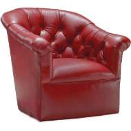 Picture of L1430-01SW LEATHER SWIVEL CHAIR