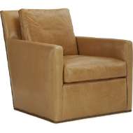 Picture of L1296-01SW LEATHER SWIVEL CHAIR