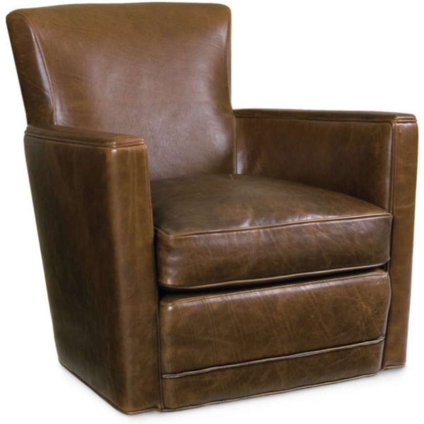 Picture of L1017-01SW LEATHER SWIVEL CHAIR